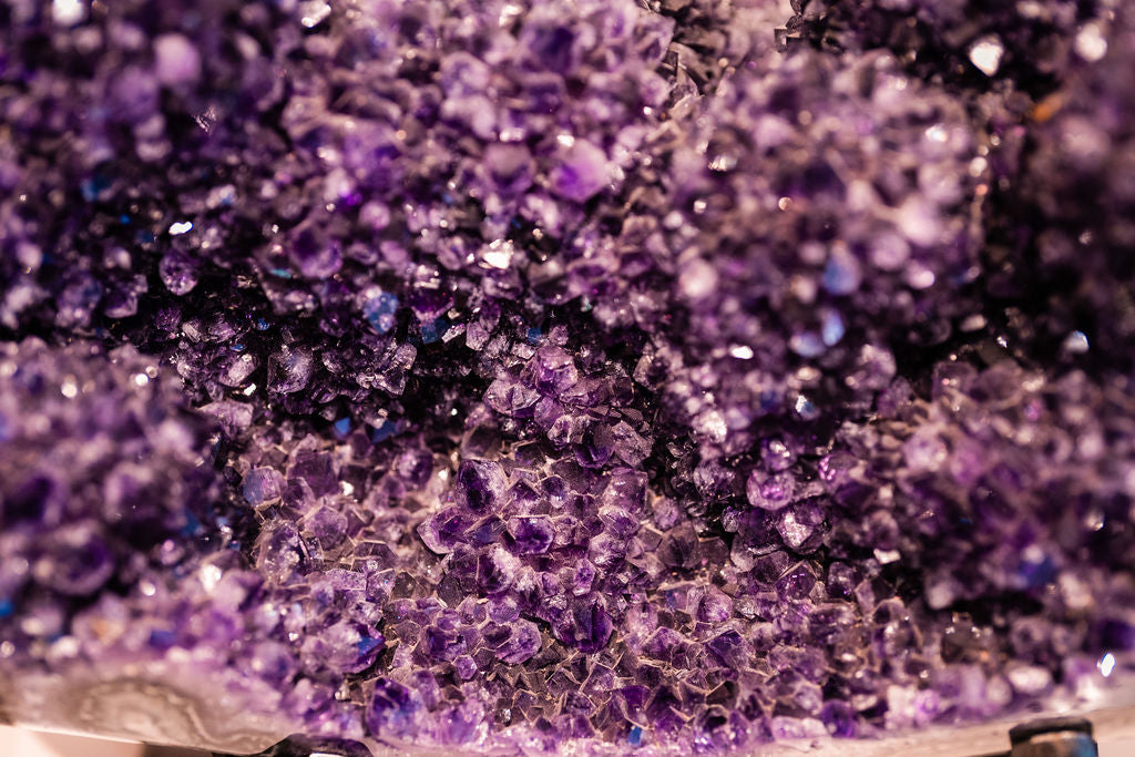 Amethyst geode on stand | Brazil