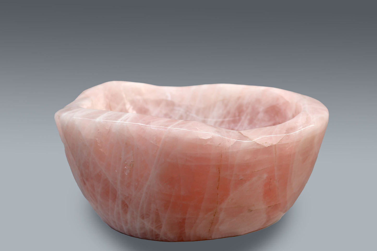 Rose quartz bowl | Madagascar